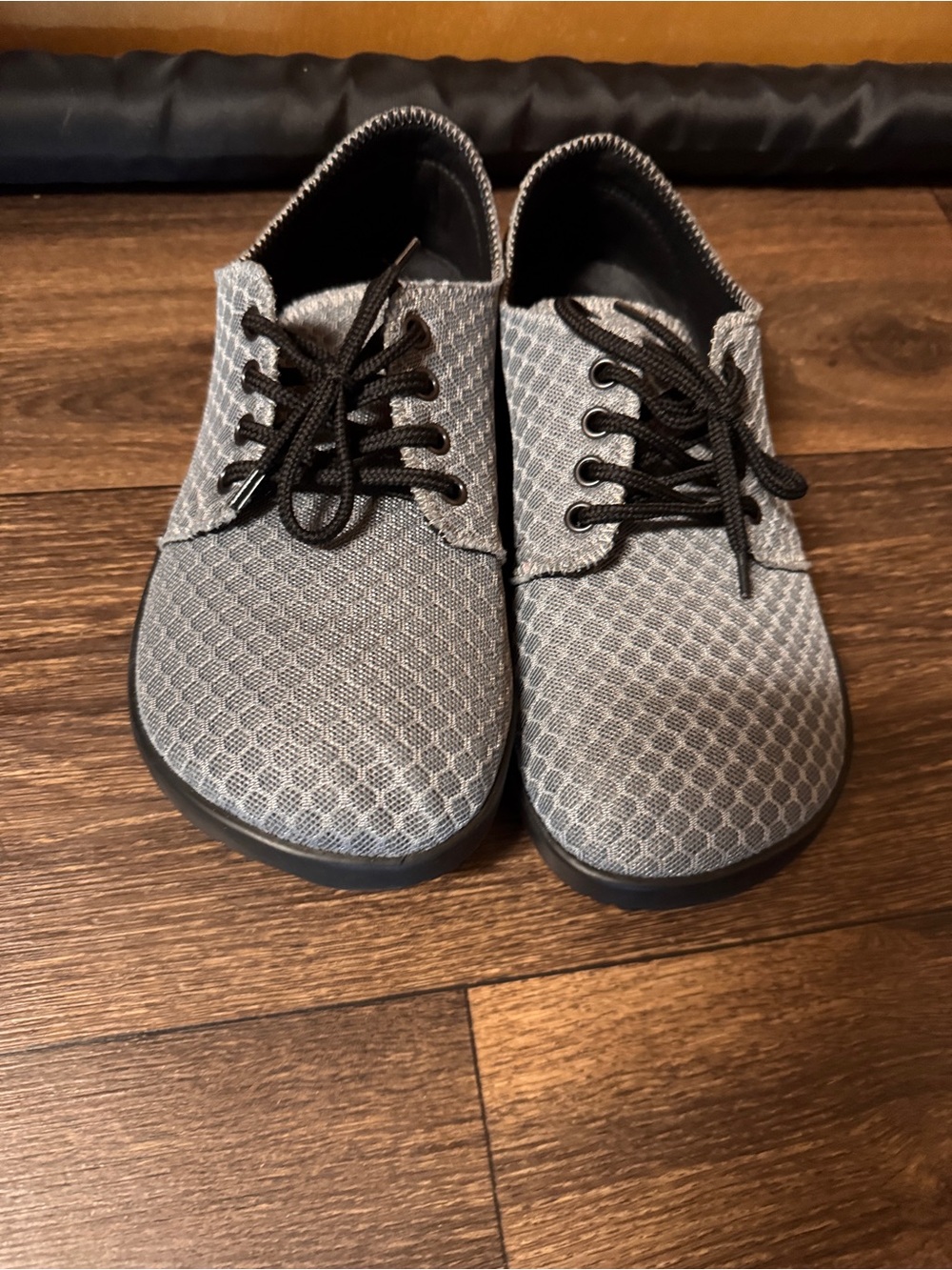Ahinsa Airnet grey "barefoot" sneaker